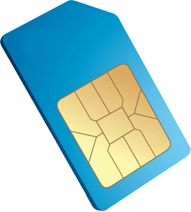 Download - Sim Card Png (394x437), Png Download