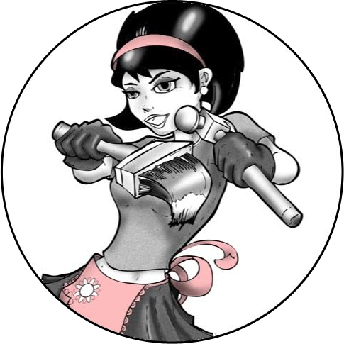 Pg Black Circle Avatar - Girl (485x485), Png Download