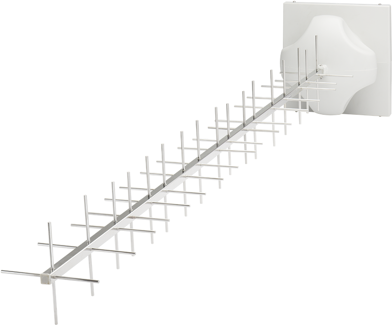Yagi Front View Copy - Television Antenna (800x800), Png Download