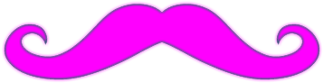 Mustache Png Group With - Mustache Printables For Photobooth (360x360), Png Download