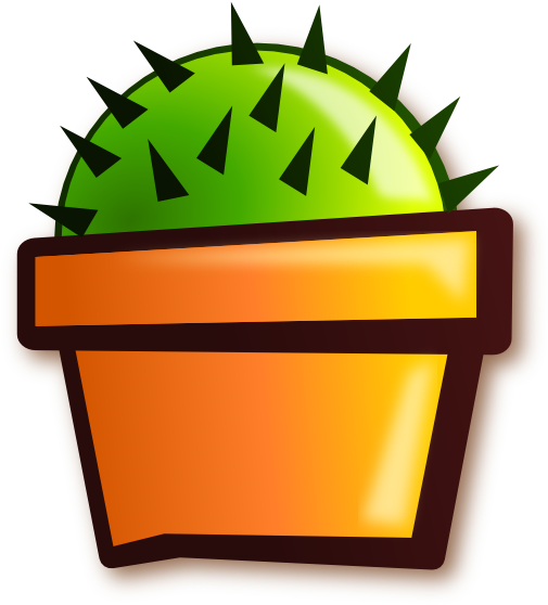 Cactus Clip Art (534x596), Png Download