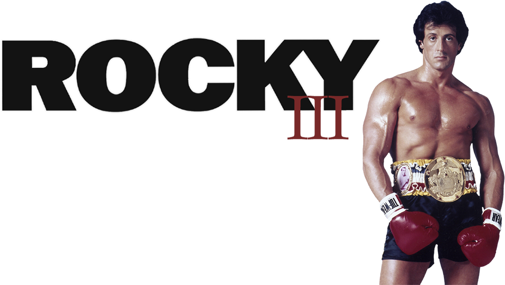 Rocky Png Image - Old Movie Poster Black And White (1000x562), Png Download