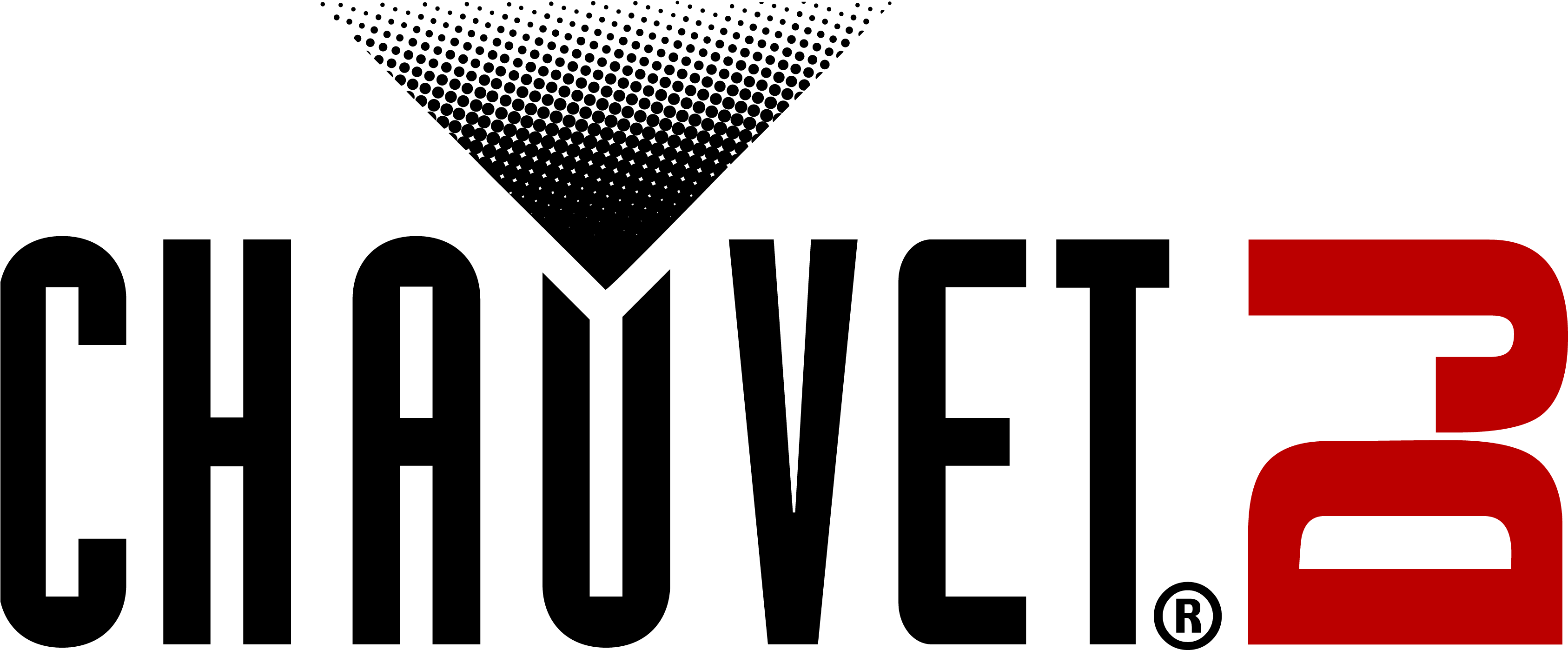 Chauvet Logo Dj Logo - Chauvet Dj Logo (3379x1397), Png Download