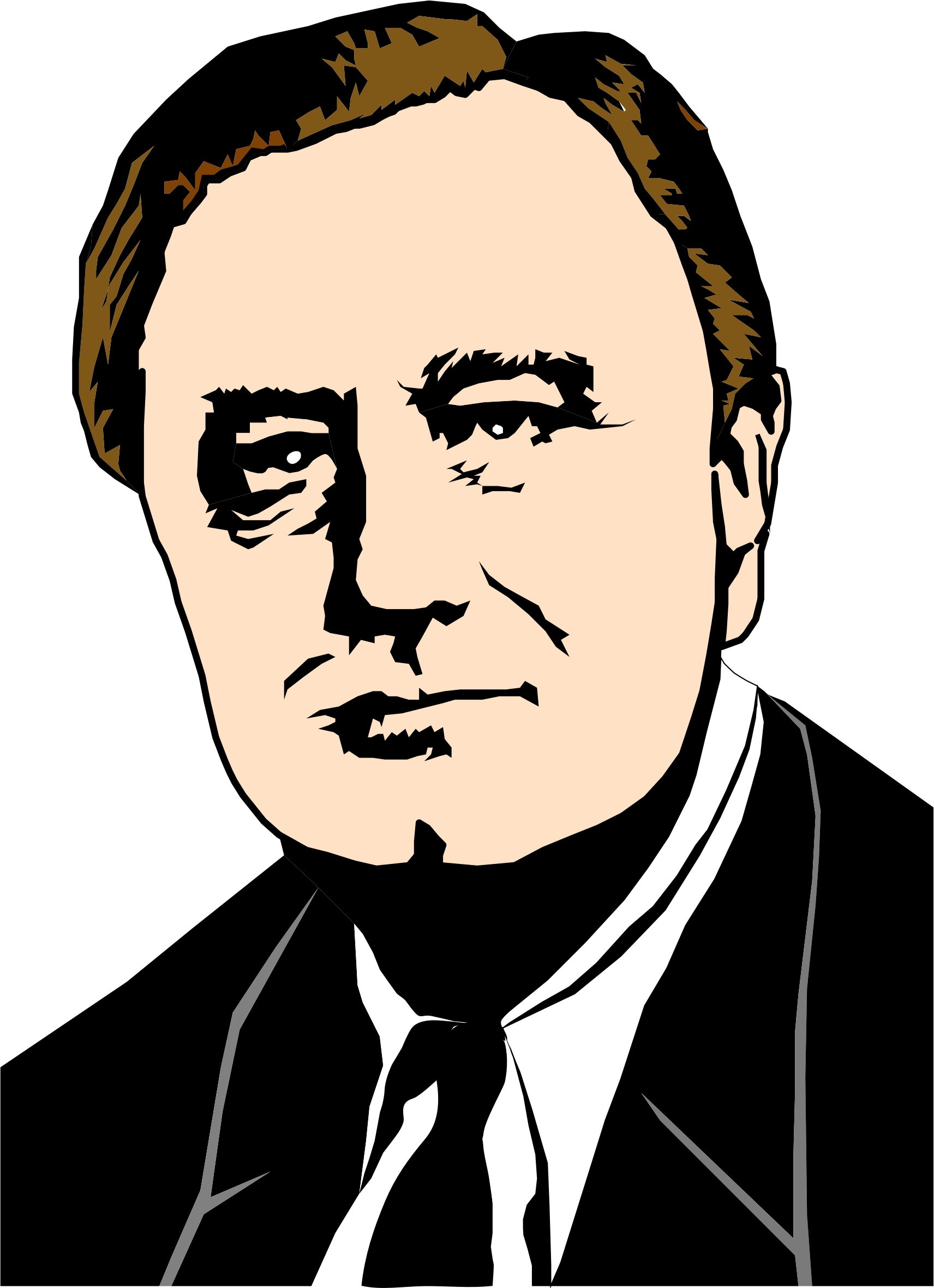 Clipart - Franklin D Roosevelt Png (1712x2360), Png Download
