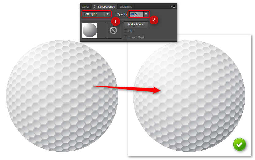 Download How To Create A Golf Ball In Illustrator Illustrator Png Image With No Background Pngkey Com
