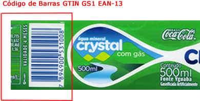 Fonte Codigo De Barras, Códigos De Barras Ean13, Código - Código De Barras De Produtos (623x203), Png Download