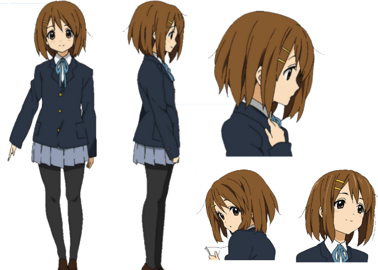 Sakuragaoka High Uniform - Yui Hirasawa (776x554), Png Download