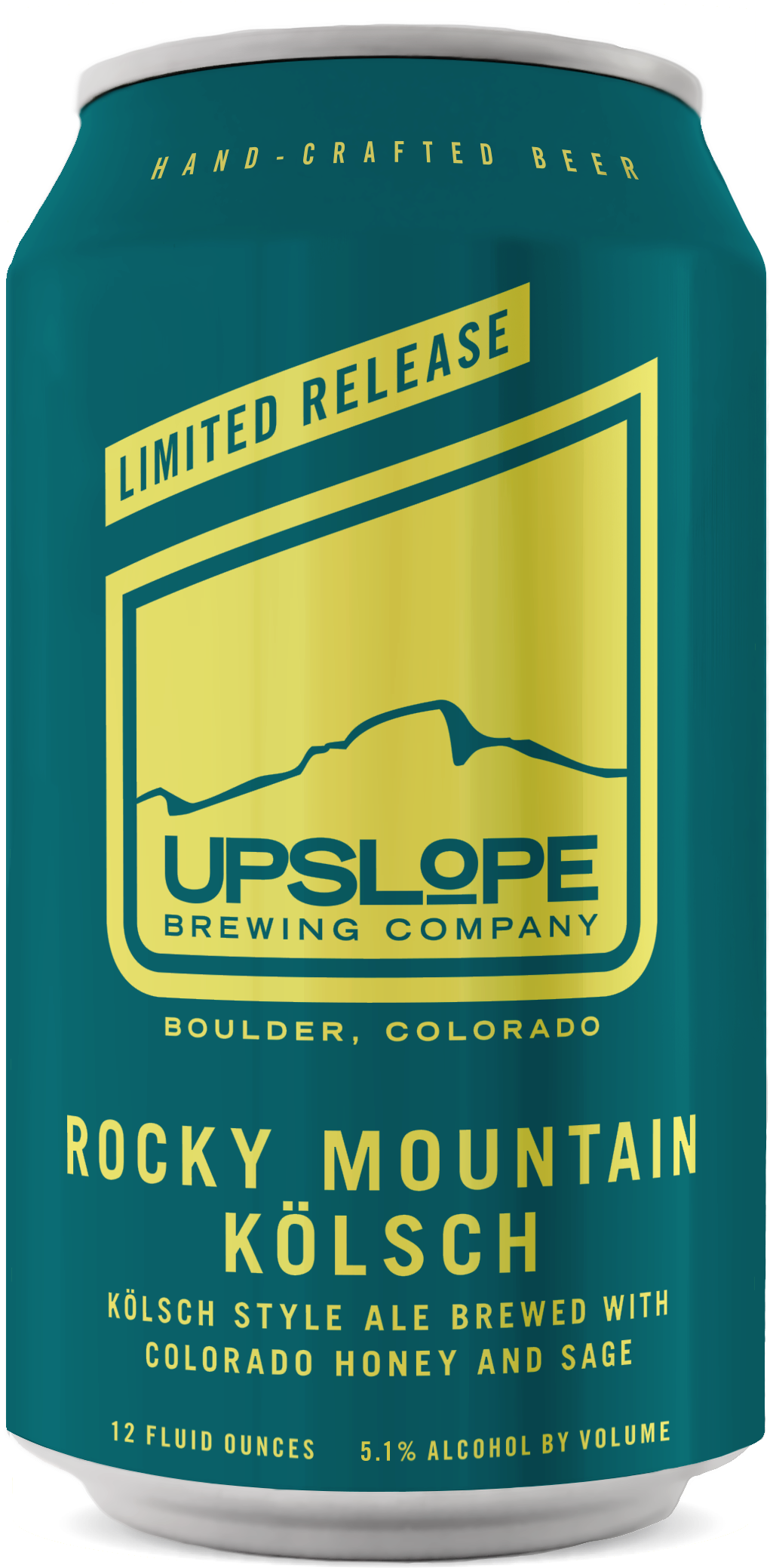 Upslope Brewing To Release Rocky Mountain Kölsch - Upslope Rocky Mountain Kolsch (1380x2207), Png Download