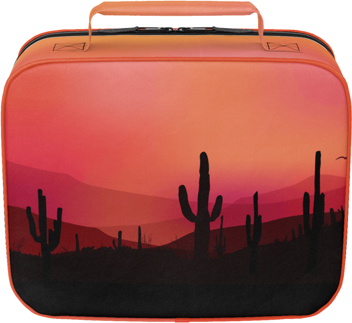 Desert Sunset - Silhouette (1024x1024), Png Download