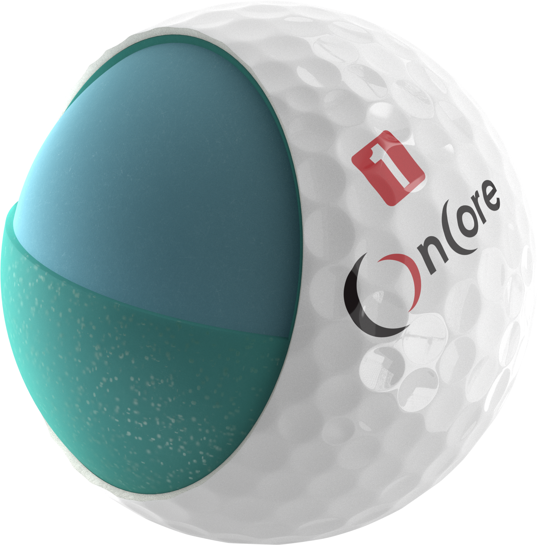 Ball Layers - Oncore Elixr Golf Balls (603x608), Png Download