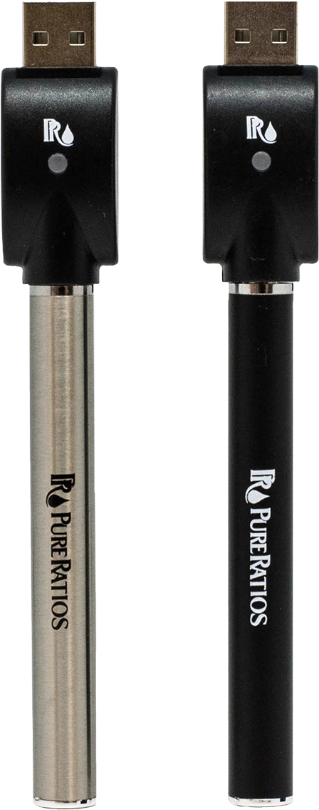 Vape Pen & Charger - Battery Cart Dab (1230x1200), Png Download