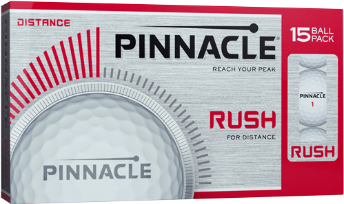 Rush Golfball Set - Pinnacle Golf Balls (500x365), Png Download