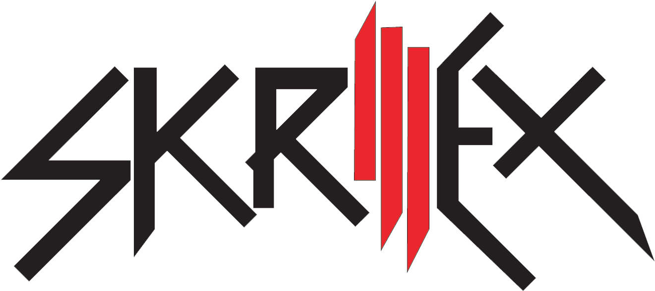 Skrillex Logo - American Electronic Music Producer (1530x677), Png Download