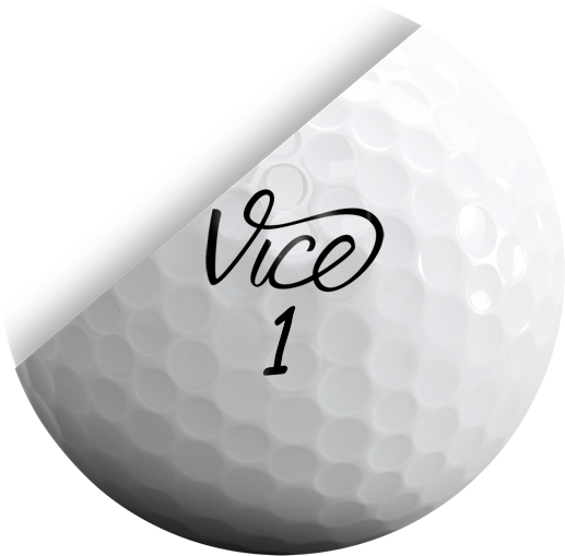 Vice Matte Golf Balls (650x631), Png Download