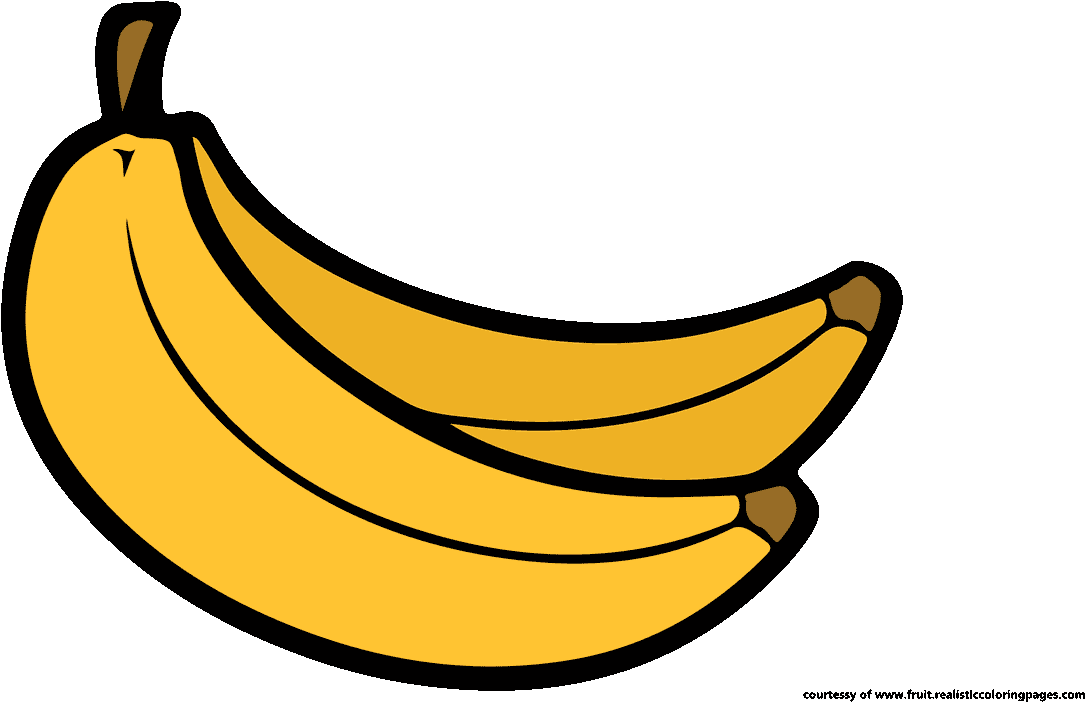 Amazing Look Banana Download It For - Fresh Fruits Clip Art (1280x720), Png Download