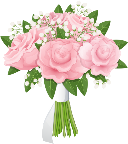 Clipart Library Download Free Png Clip Art Image Gallery - Bouquet Of Roses Png (535x600), Png Download