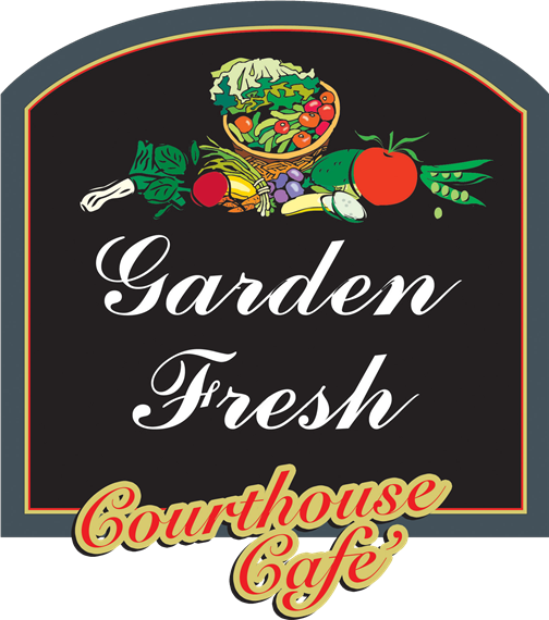 Courhouse Café - Love Salad Large Wall Clock (504x570), Png Download