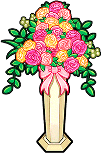 Furniture-rose Bouquet Render - Illustration (380x380), Png Download
