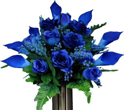 Send Flowers Jpg Royalty Free Stock - Bouquet Of Flowers Png Blue (445x445), Png Download