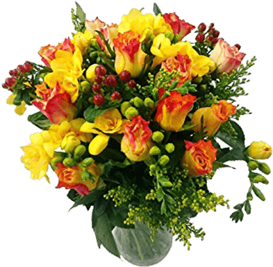 Post Navigation - Yellow Flower Hand Tie (400x400), Png Download