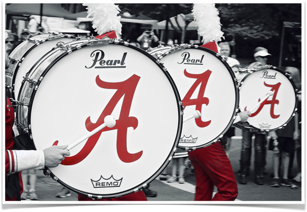 Alabama Crimson Tide Mdb Drums Photo Print - Pearl Drums (800x800), Png Download