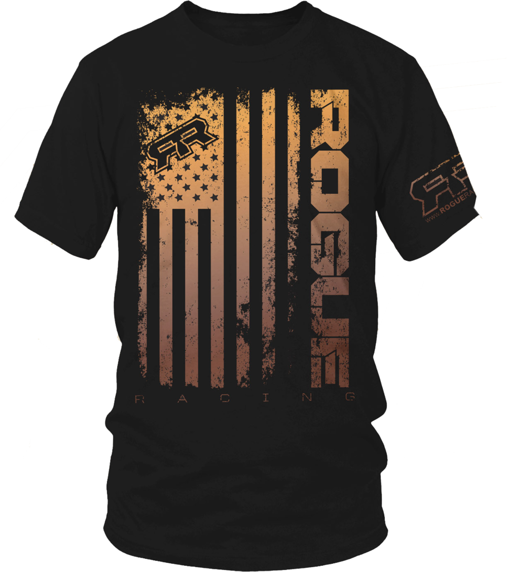 Distressed Flag T-shirt (1000x1127), Png Download