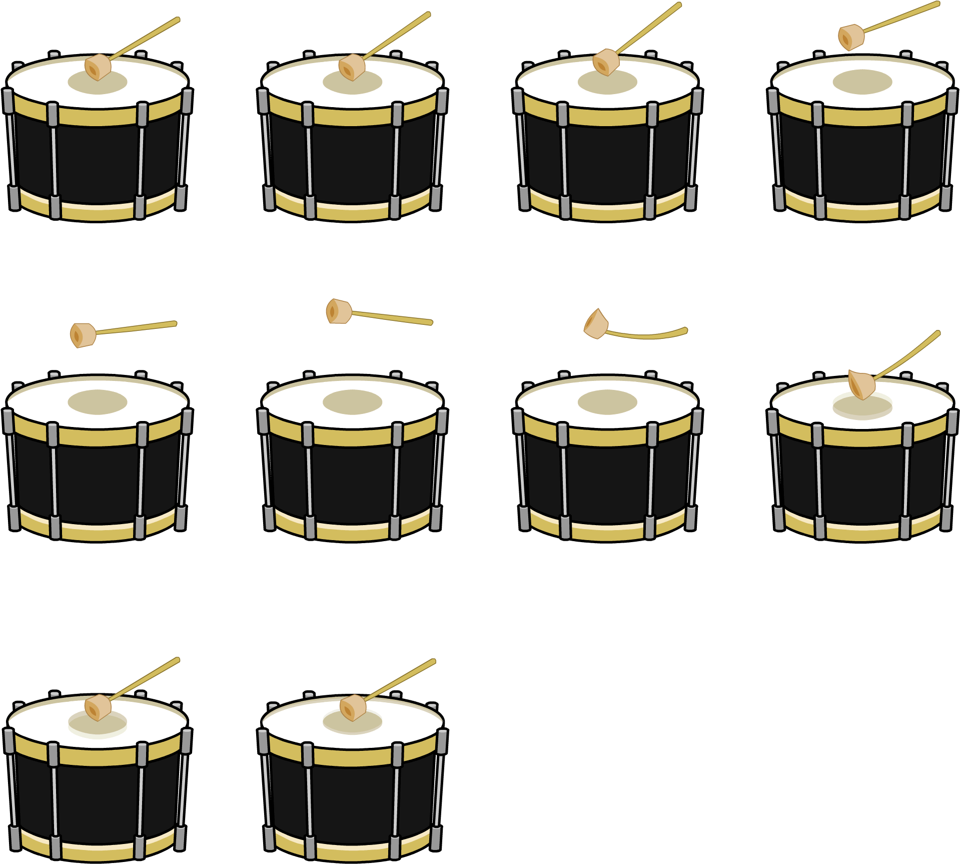 39 Pm 257280 Piano 2/27/2013 - Drums (2040x1920), Png Download