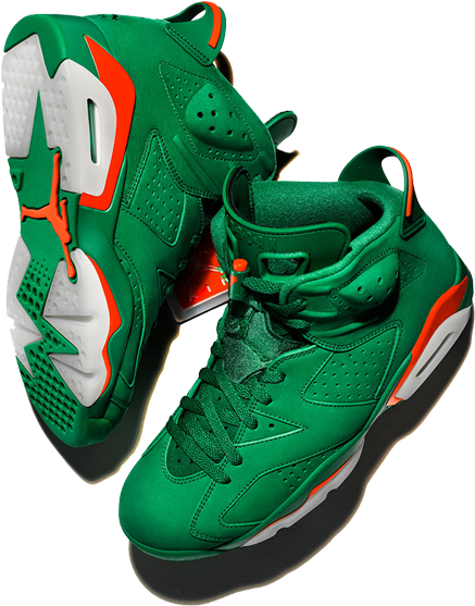 Air Jordan 6 “gatorade” - Air Jordan 6 Nrg Gatorade (1000x600), Png Download
