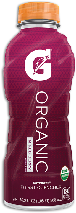 Gatorade - Organic Gatorade Mixed Berry (300x725), Png Download