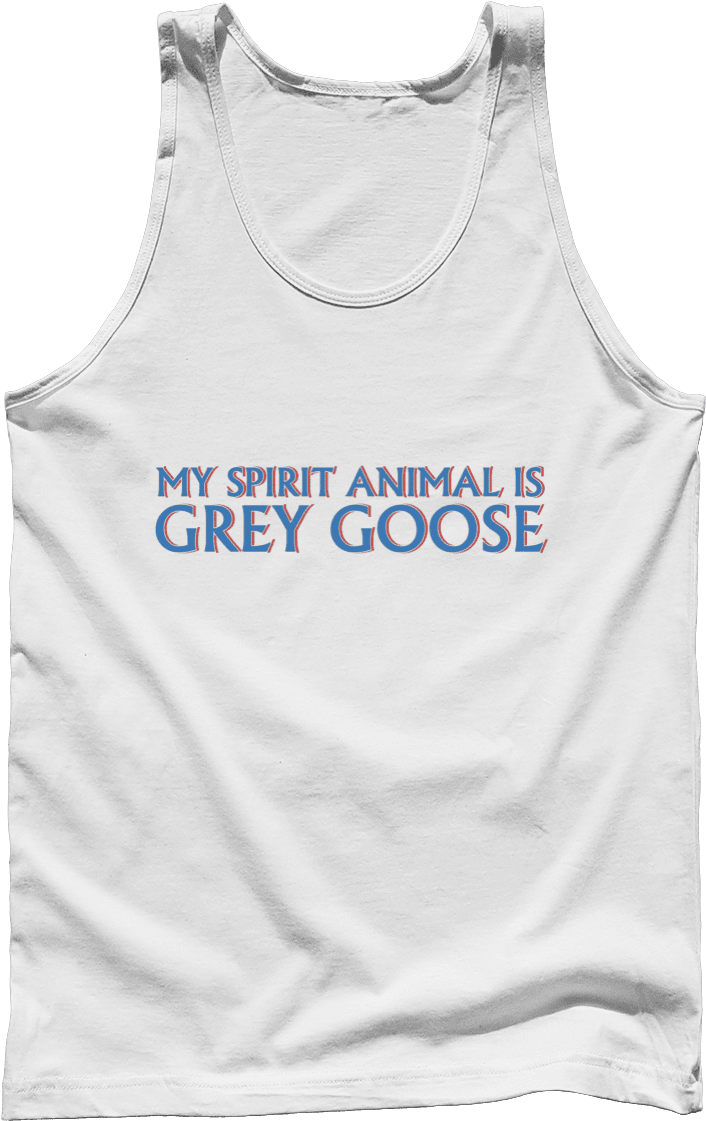 My Spirit Animal Is Grey Goose - Grey Goose (1200x1200), Png Download
