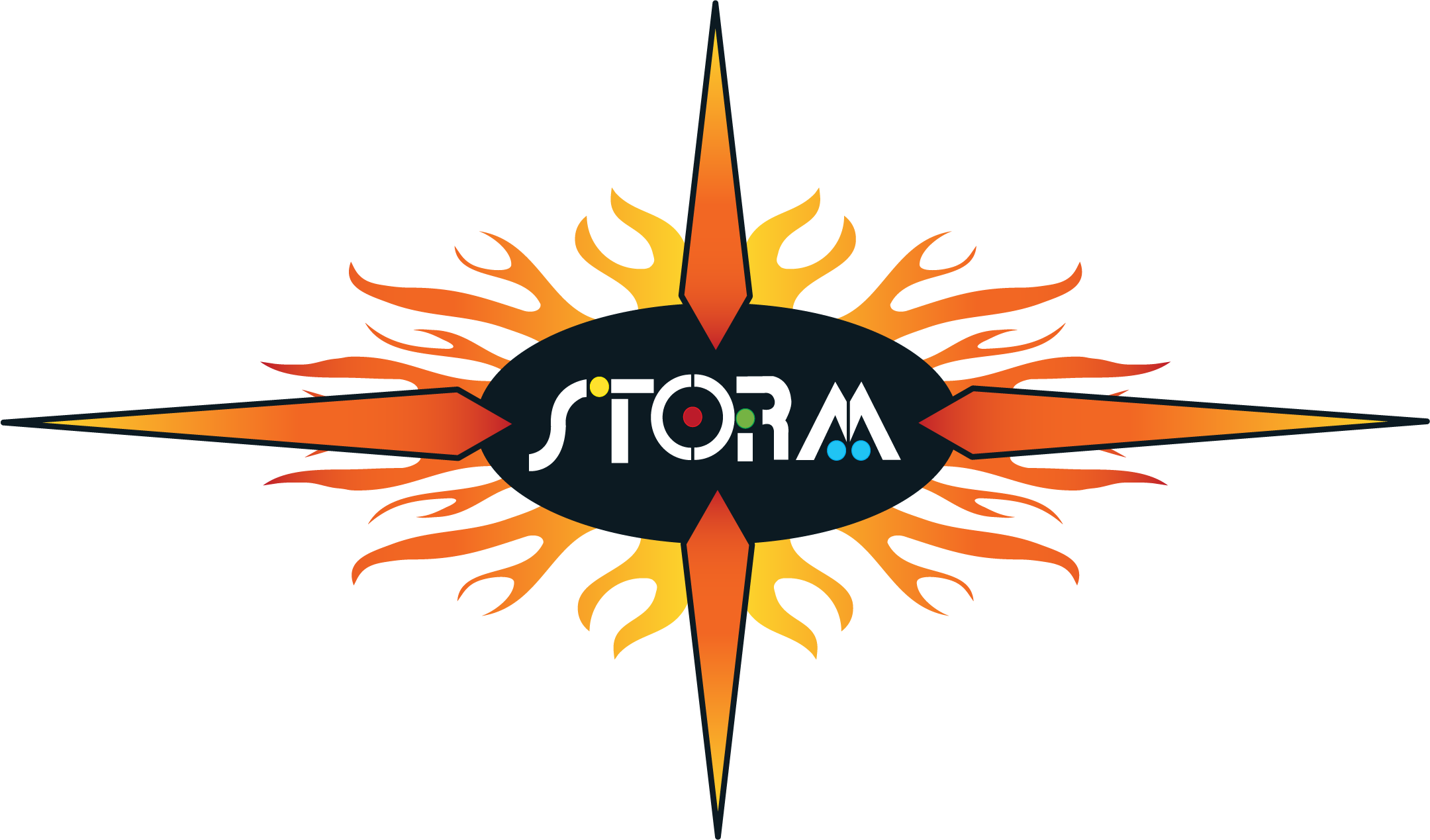 Storm Starburst Logo White South Texas Off Road Mountain-bikers - Texas (2160x1269), Png Download