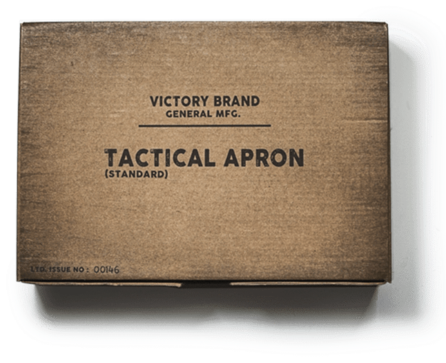 Tactical Apron Packaging Victory Barber & Brand - Thinkgeek, Inc. Tactical Chef Apron (800x577), Png Download