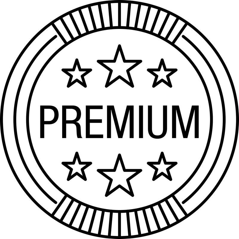 Premium Circle Stamp With Stars - United States National Arboretum (800x800), Png Download