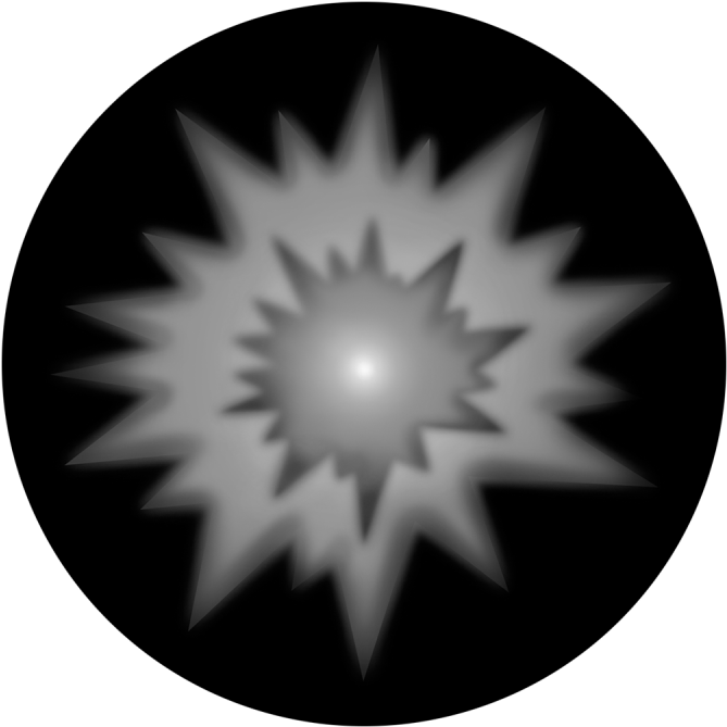 Aperture Starburst - Circle (800x800), Png Download