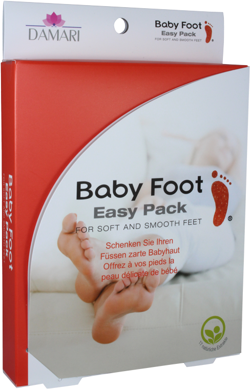 Babyfoot Easy Pack - Baby Foot Easy Pack Deep Exfoliation (600x900), Png Download
