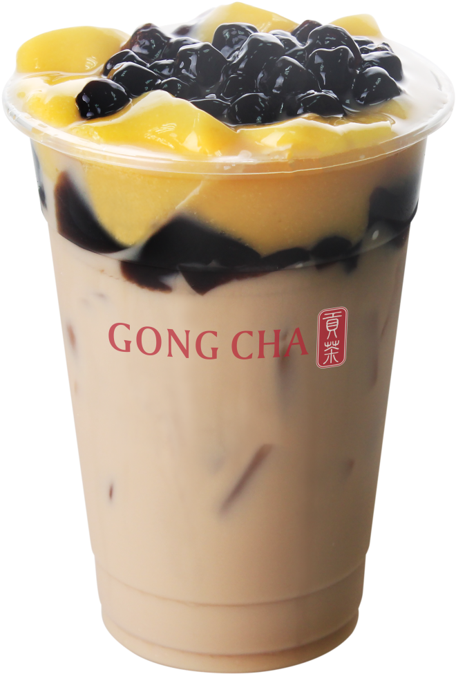 Milk Tea Series - Gong Cha Earl Grey Milk Tea (691x1024), Png Download