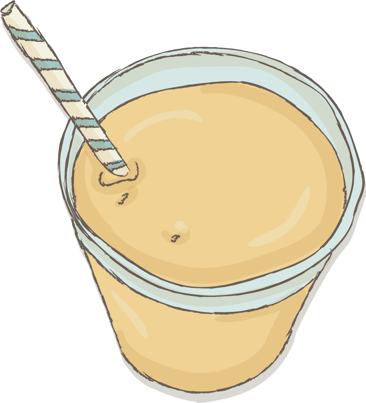 Download Bubble Tea Cream Flavor Milk Tea Png Image With No Background Pngkey Com
