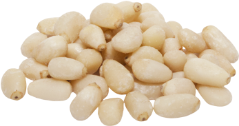 Pine Nuts Raw - Pine Nuts Png (405x323), Png Download