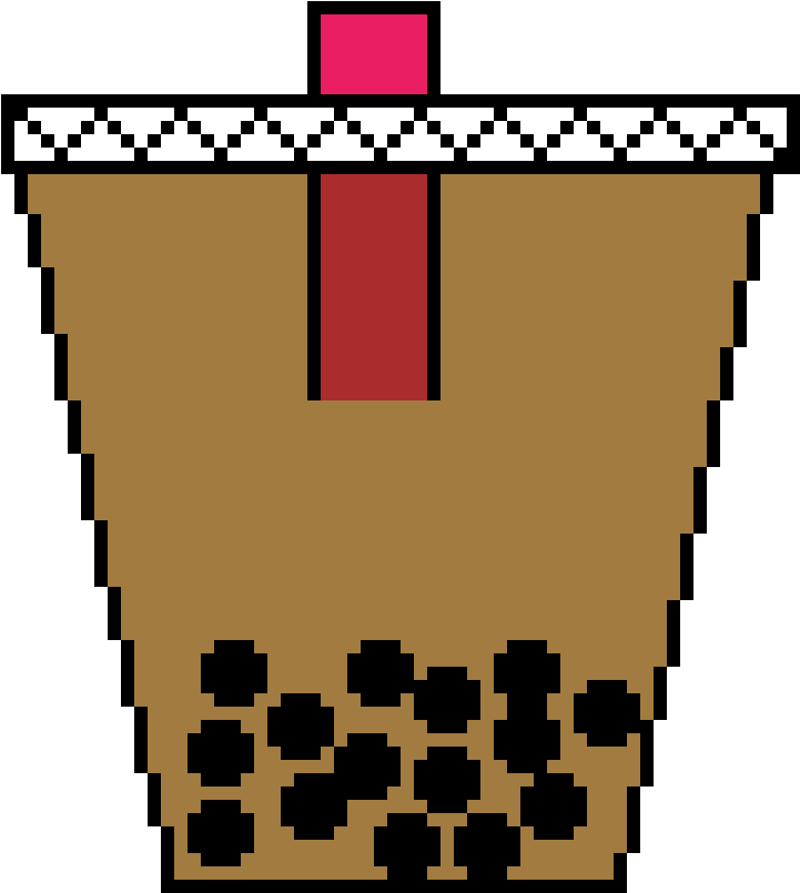 Bubble Tea - Emblem (1200x1200), Png Download