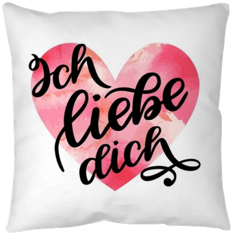 Love You Postcard - Lieb Dich (400x400), Png Download