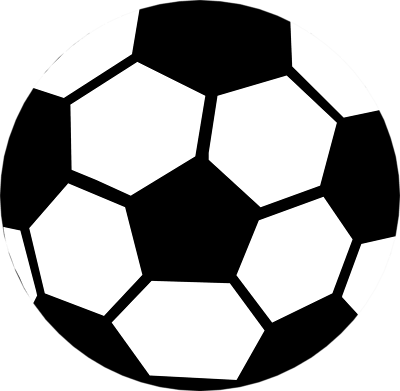 Soccer Ball Clipart - Soccer Ball Outline Transparent Background (400x391), Png Download