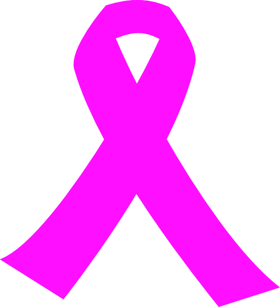Download Hot Pink Ribbon Clip Art At Clker Com Vector Clip Art Ribbon Breast Cancer Logo Png Image With No Background Pngkey Com
