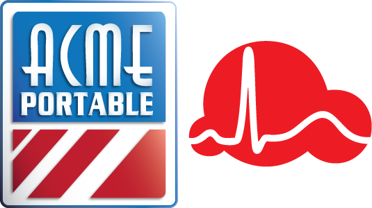 Medical Logo - Acme Portable (535x300), Png Download