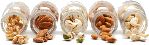 Jars - Nut (510x343), Png Download