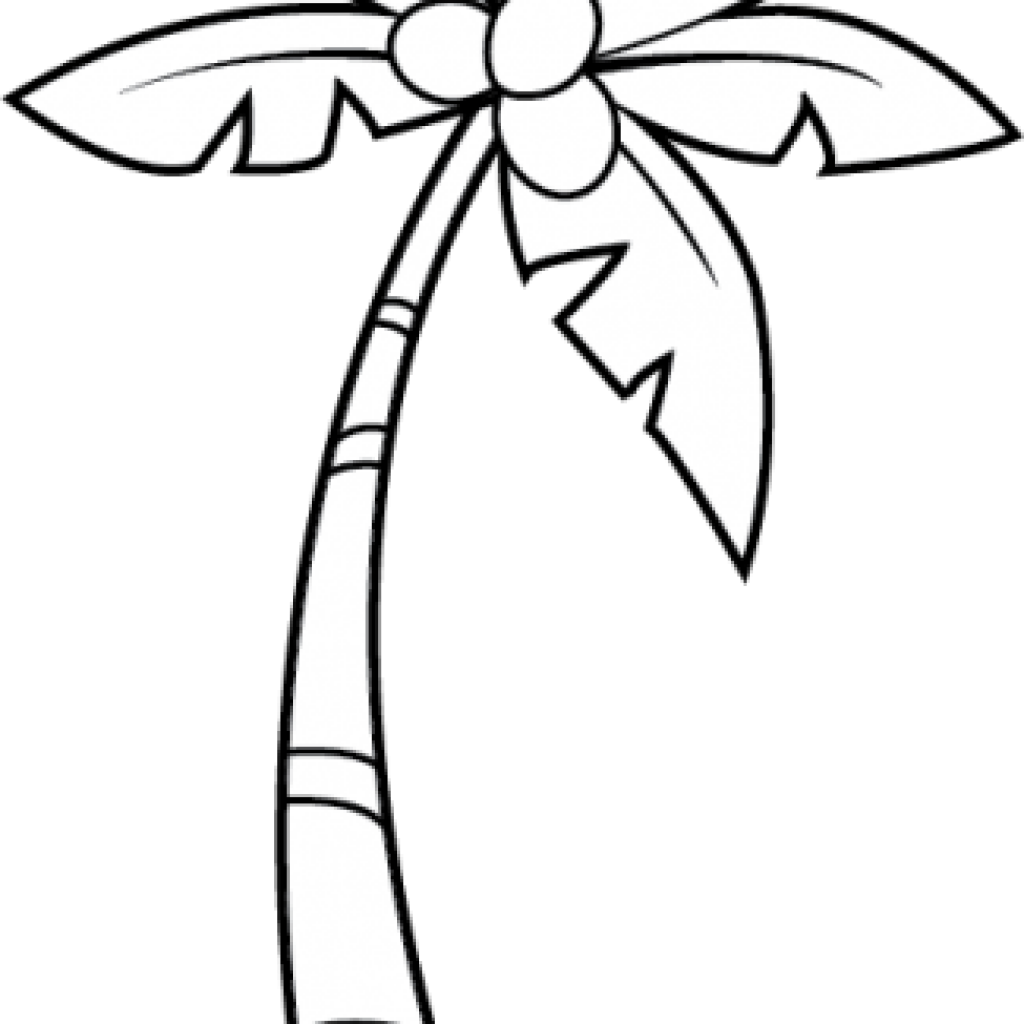 Free Black And Vector Clip Art Inspiration - Black And White Palm Trees