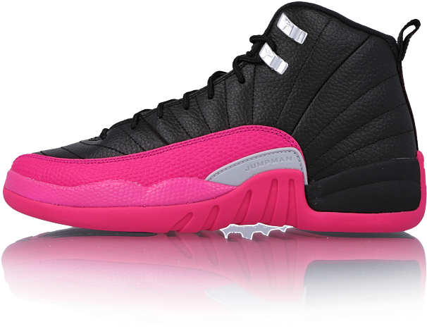 Air Jordan 12 Retro "dealdy Pink" - Air Jordan 12 Retro Gg Deadly Pink (1000x1000), Png Download