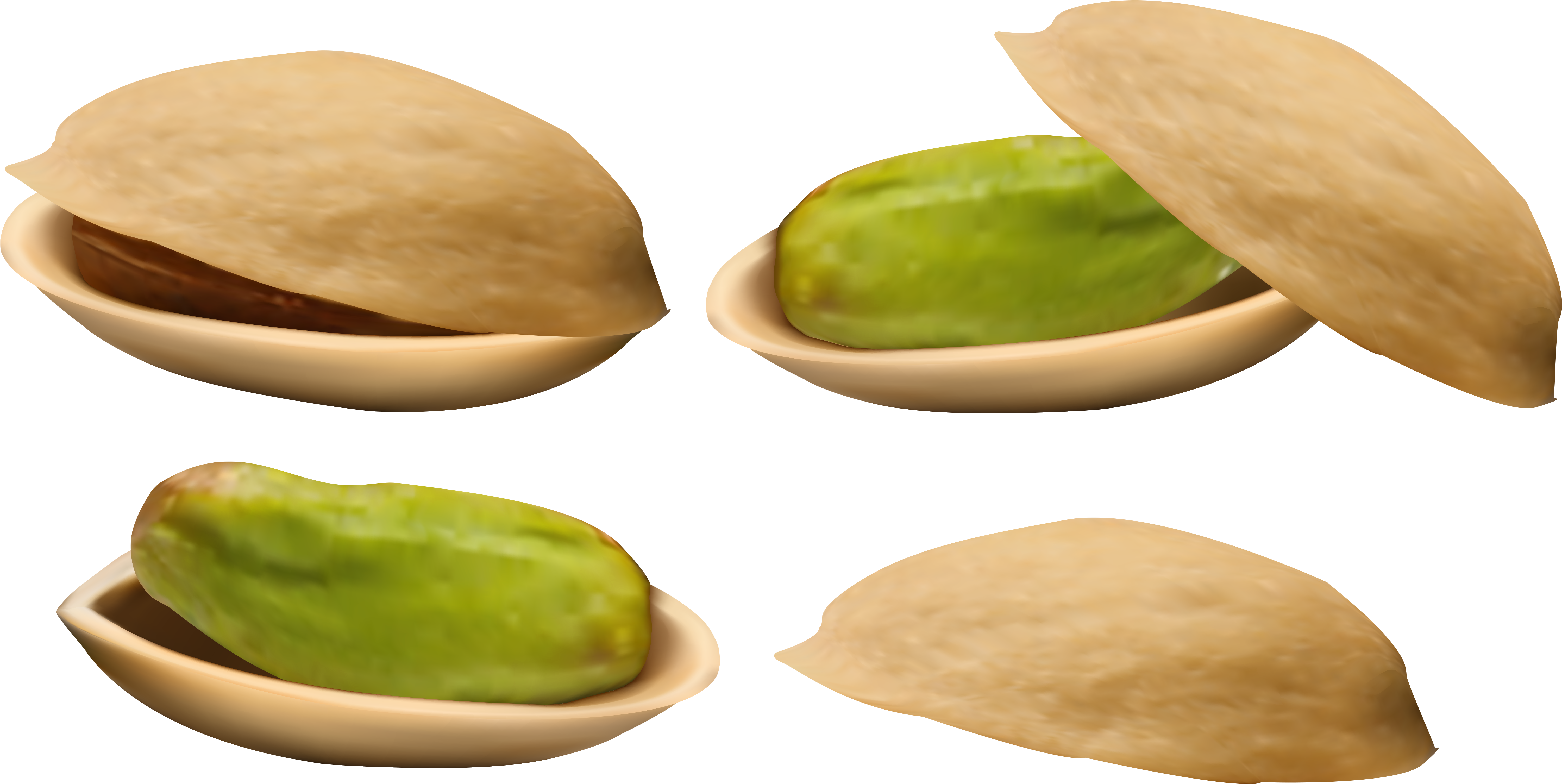Pistachio Png (6155x3166), Png Download