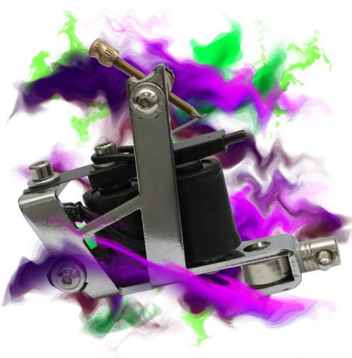 Coil Tattoo Machine - Smartphone (500x500), Png Download