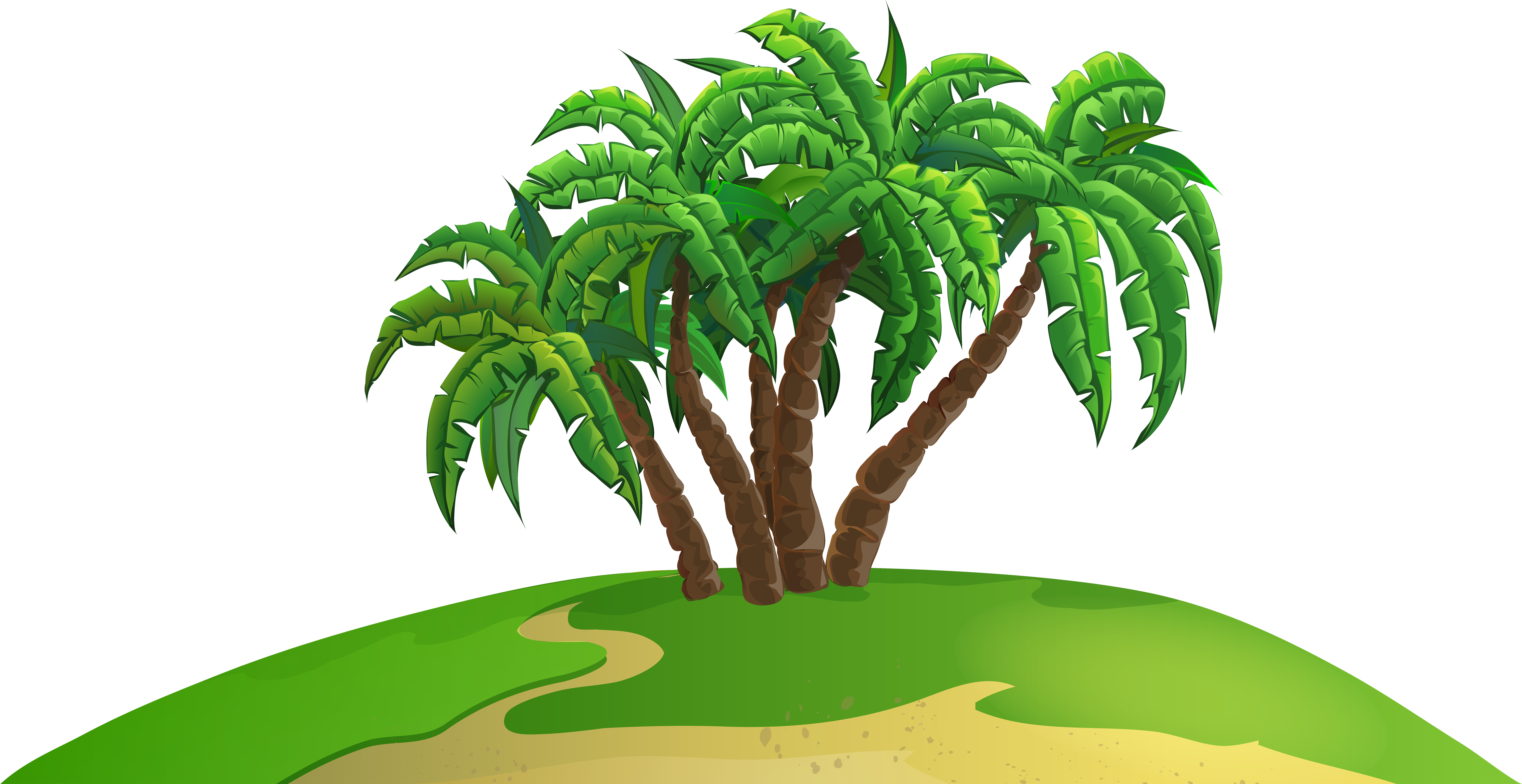 Island Clipart Png - Island Clip Art Png (8000x4131), Png Download