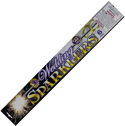 20″ Wedding Sparklers - Phantom Fireworks Wedding Sparklers (500x500), Png Download